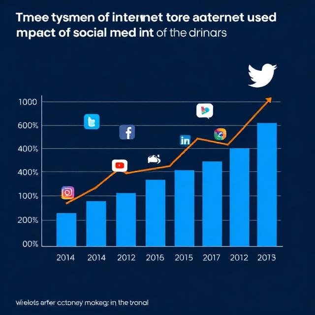 impact of social media on internet