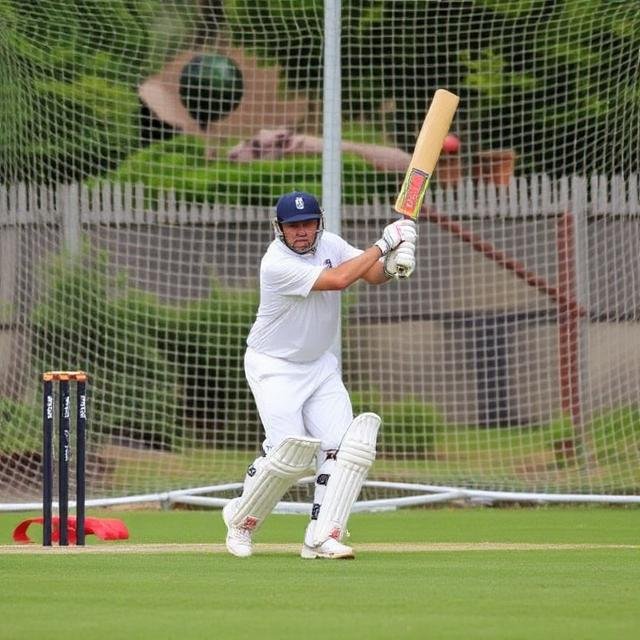 cricket practice routine at home